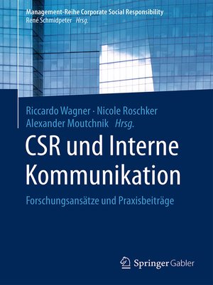 cover image of CSR und Interne Kommunikation